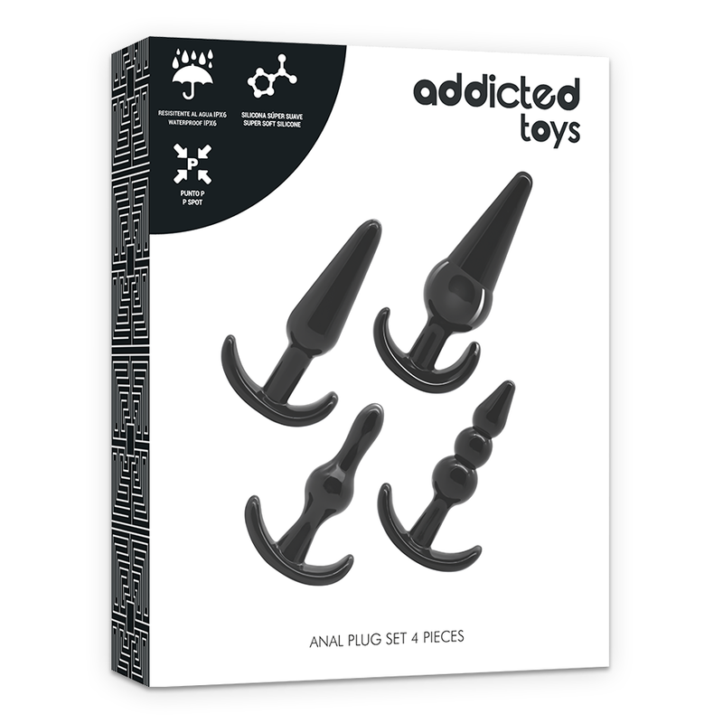 ADDICTED TOYS - ensemble 4 plug anal