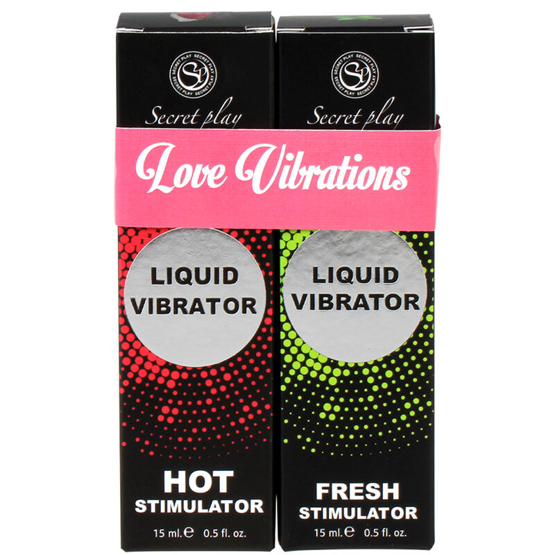 SECRETPLAY - GEL STIMULANT VIBRANT PACK LOVE VIBRATIONS