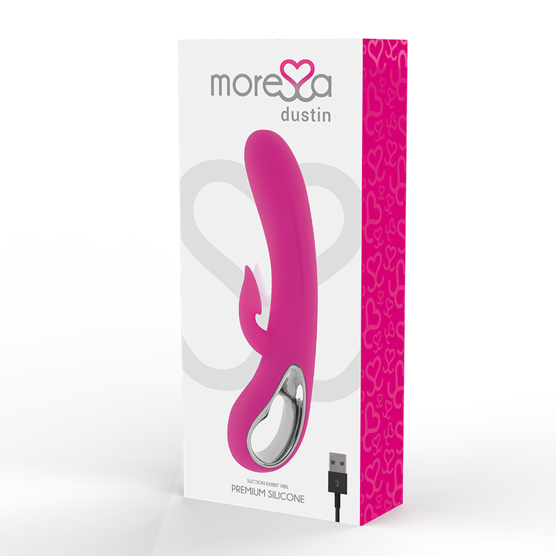 MORESSA – DUSTIN vibromasseur rechargeable en silicone premium