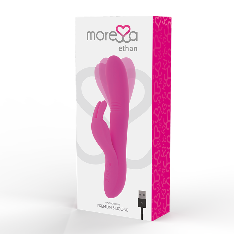 MORESSA – ETHAN vibromasseur rechargeable en silicone premium