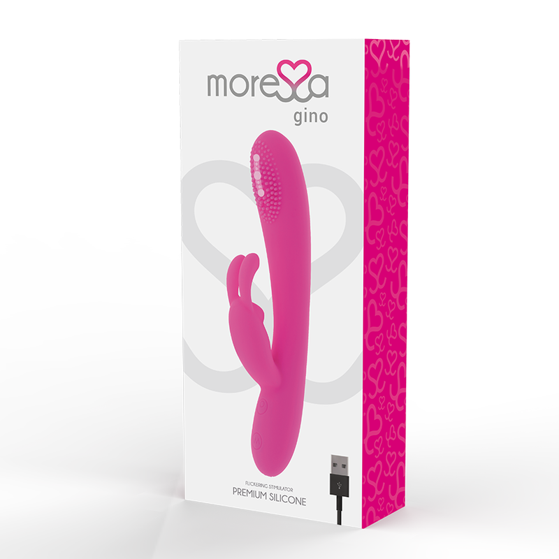 MORESSA – GINO vibromasseur rechargeable en silicone premium