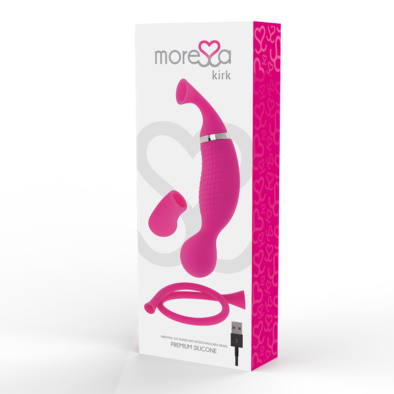 MORESSA - KIRK vibromasseur rechargeable en silicone premium