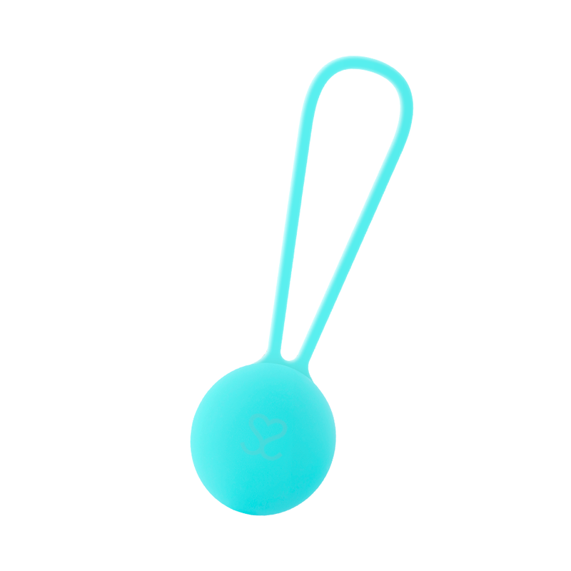 MORESSA – OSIAN, boule de Geisha en silicone turquoise