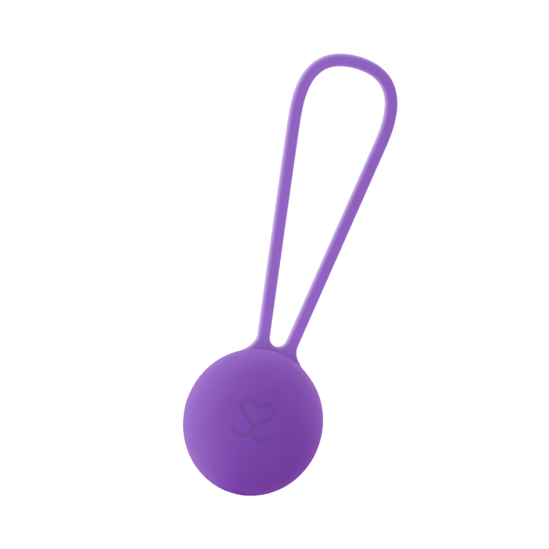 MORESSA – OSIAN, boule de Geisha en silicone violet