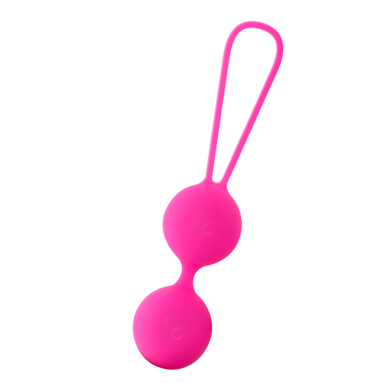 MORESSA – OSIAN, ensemble de 2 boules de Geisha en silicone rose