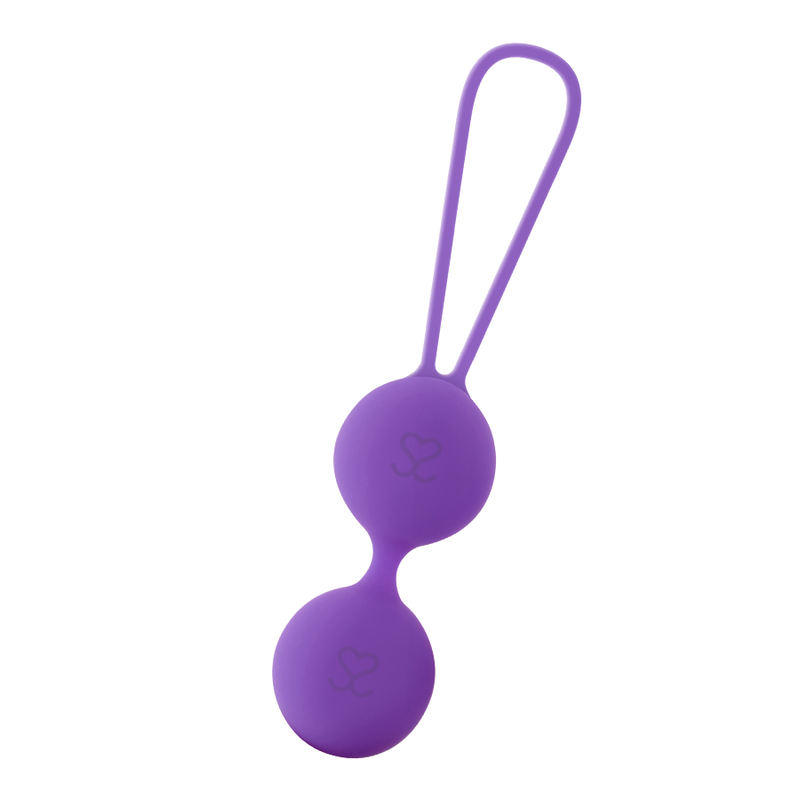 MORESSA – OSIAN, ensemble de boules de Geisha en silicone violet 2