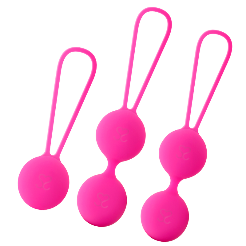 MORESSA – OSIAN, ensemble de boules de Geisha en silicone rose