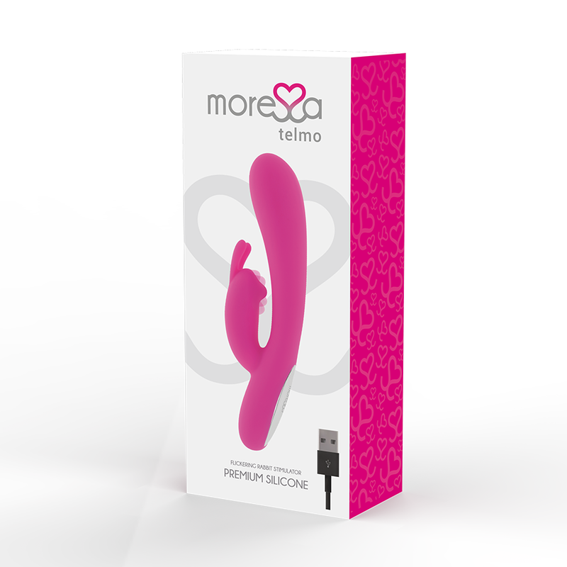 MORESSA – TELMO vibromasseur rechargeable en silicone premium