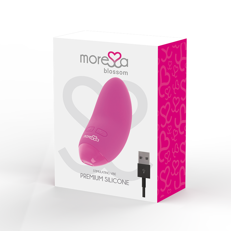 MORESSA - vibromasseur rose BLOSSOM