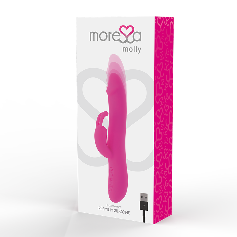 MORESSA - MOLLY vibromasseur rechargeable en silicone premium