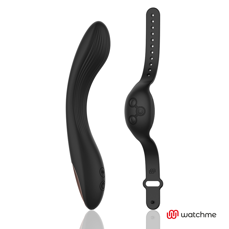 ANNE'S DESIRE - CURVE vibromasseur incurvé télécommandé compatible WATCHME noir