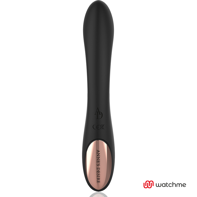 ANNE'S DESIRE - CURVE vibromasseur incurvé télécommandé compatible WATCHME noir