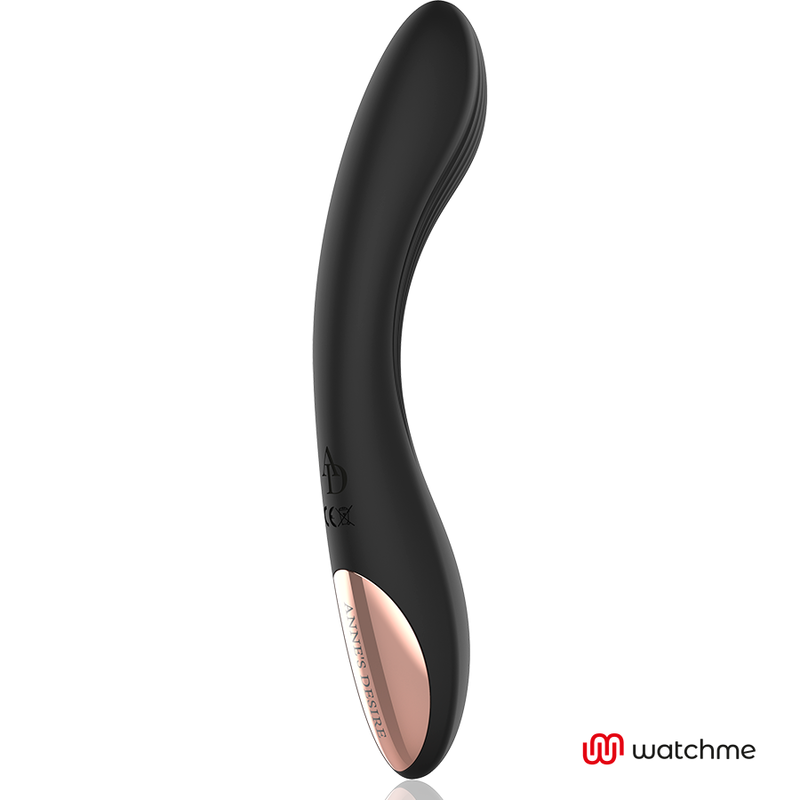 ANNE'S DESIRE - CURVE vibromasseur incurvé télécommandé compatible WATCHME noir