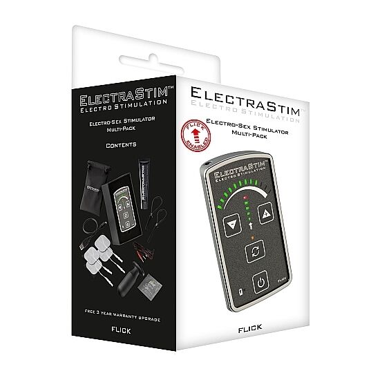 ELECTRASTIM - vibromasseur FLICK multi-pack