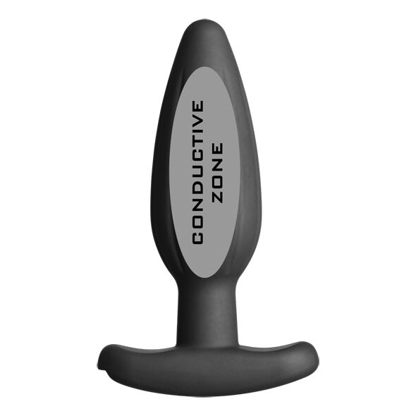 ELECTRASTIM – ROCKET plug anal en silicone noir taille M