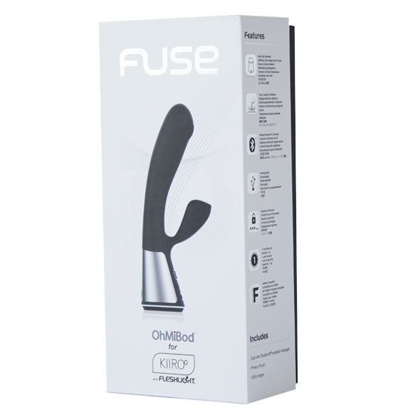 KIIROO - FUSE OHMIBOD vibromasseur avec appli noir