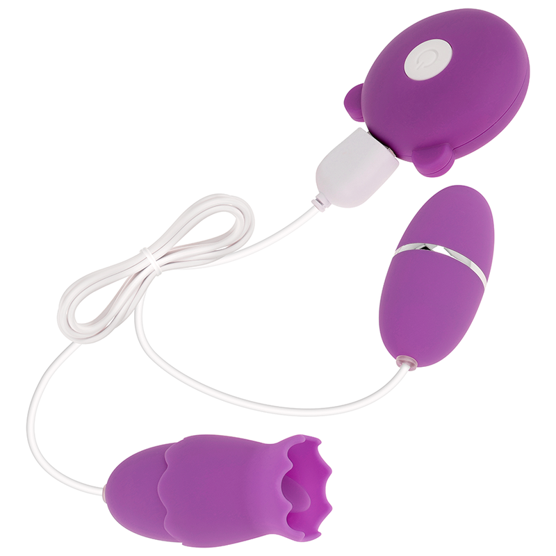 OHMAMA - double vibromasseur 10 modes de vibration