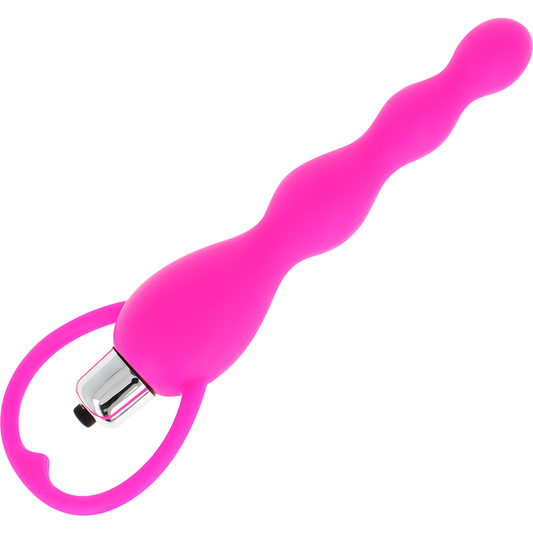 OHMAMA - vibromasseur anal avec vibration fuchsia