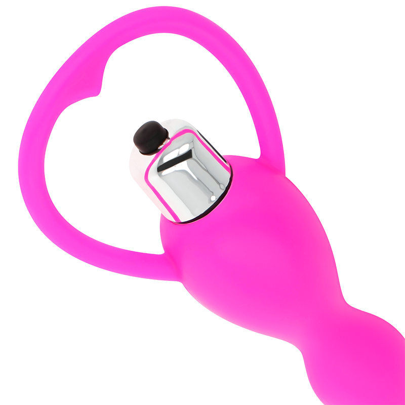 OHMAMA - vibromasseur anal avec vibration fuchsia