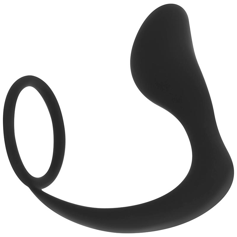 OHMAMA - plug anal en silicone avec anneau 10,5 cm