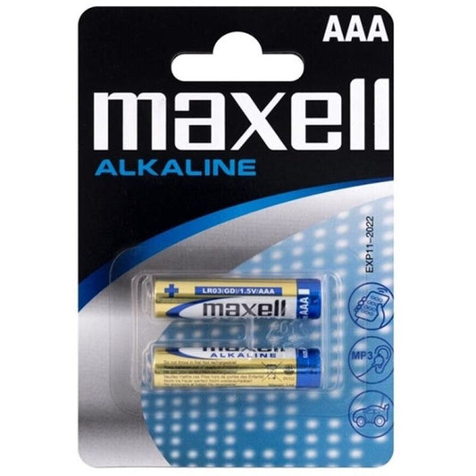 MAXELL - pile alcaline AAA LR03 blister*2