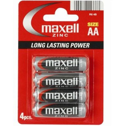 MAXELL - pila saline de manganèse AA r6 * 4 unités