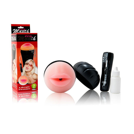 BAILE - masturbateur en forme de bouche vibrant 7 rythmes