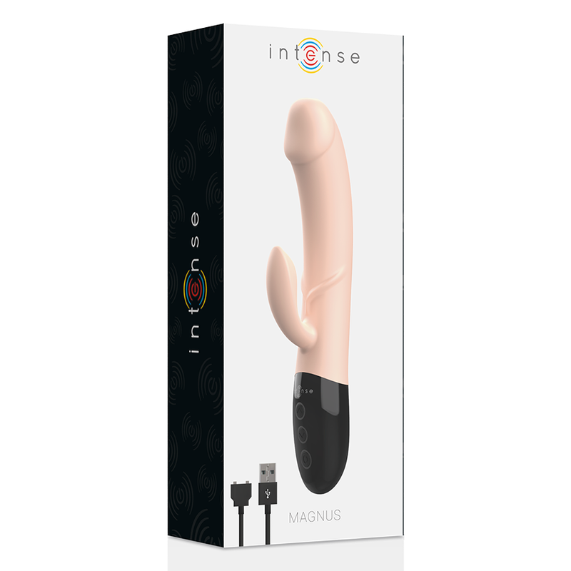 INTENSE - vibromasseur rechargeable réaliste MAGNUS double