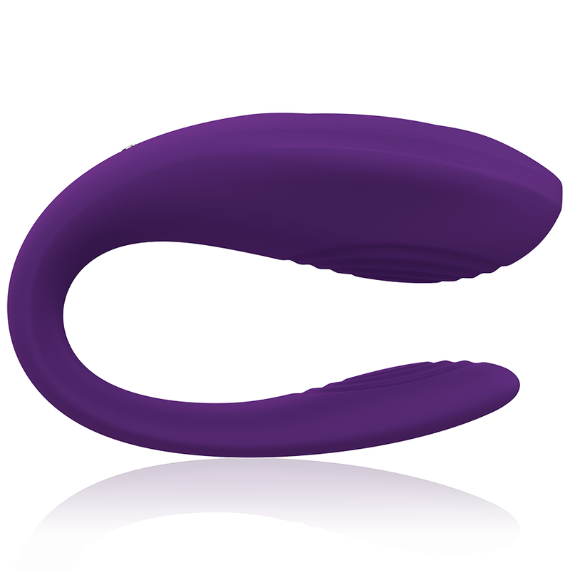 PARTNER BRUNO vibromasseur U clitoris&vagin, seul ou en couple, violet