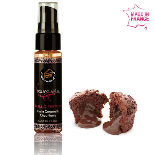 VOULEZ-VOUS - ACEITE EFECTO CALOR - FONDANT AU CHOCOLAT 35 ML